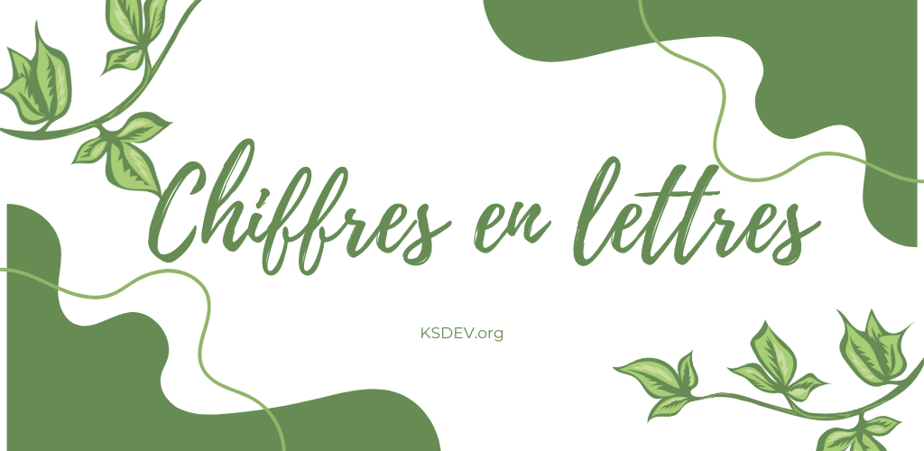 Chiffres en Lettres
